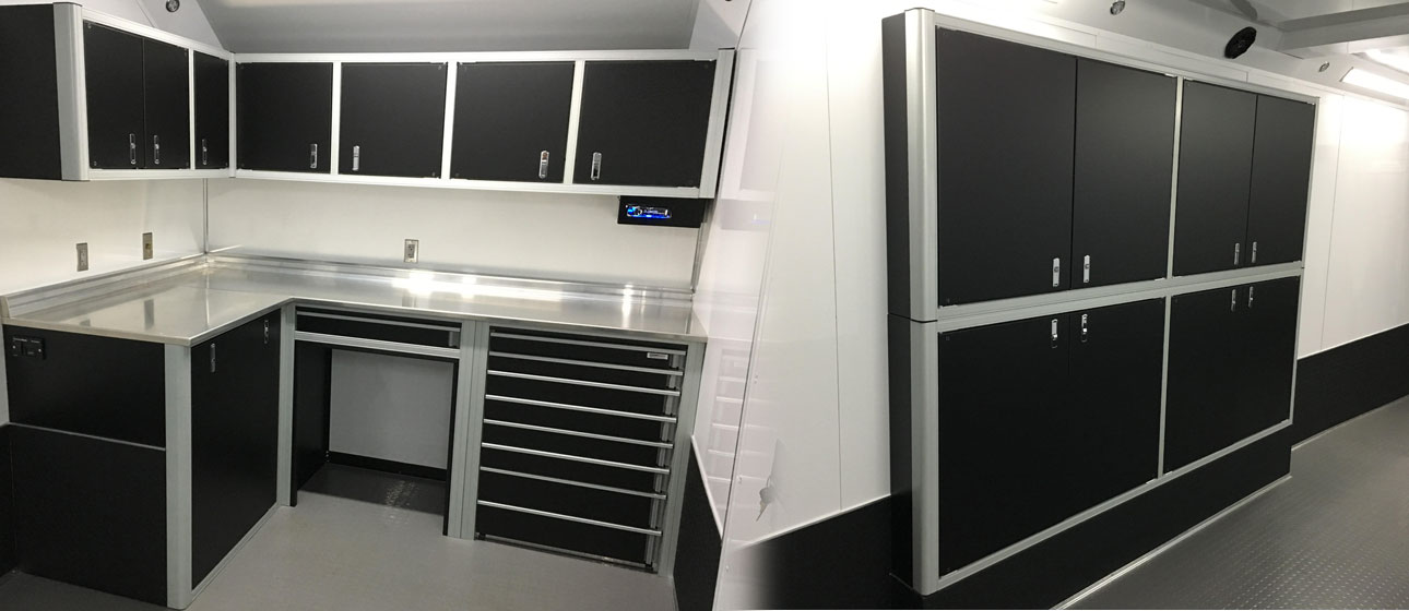 Technocraft Trailer Cabinets Quality Aluminum Cabinets